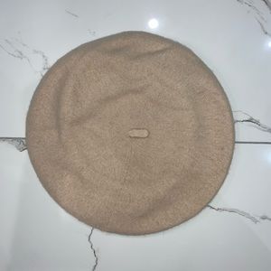 NWT Baret Wool Hat Tan Fancy Head Accessory